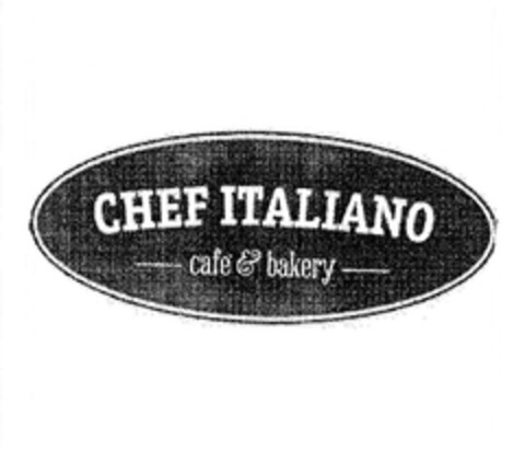 CHEF ITALIANO café & bakery Logo (EUIPO, 05/29/2013)