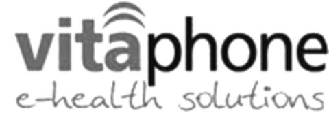 vitaphone e-health solutions Logo (EUIPO, 04/10/2014)