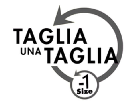 TAGLIA UNA TAGLIA -1 Size Logo (EUIPO, 04.08.2014)