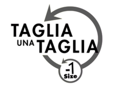 TAGLIA UNA TAGLIA -1 Size Logo (EUIPO, 08/04/2014)