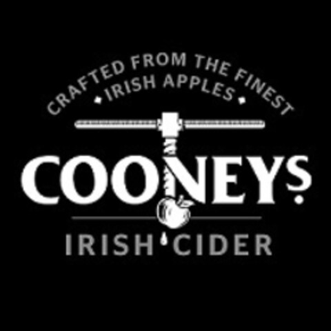 COONEYS IRISH CIDER CRAFTED FROM THE FINEST IRISH APPLES Logo (EUIPO, 21.07.2017)