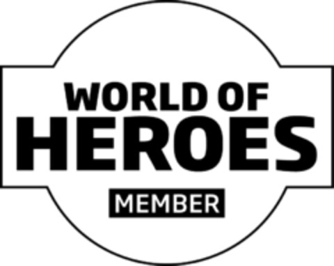 WORLD OF HEROES MEMBER Logo (EUIPO, 05/10/2019)