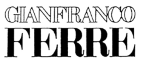 GIANFRANCO FERRE' Logo (EUIPO, 20.05.1996)