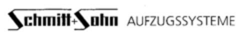 Schmitt + Sohn AUFZUGSSYSTEME Logo (EUIPO, 24.02.1998)