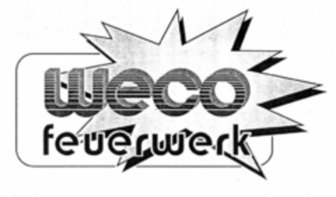 weco feuerwerk Logo (EUIPO, 16.03.1998)