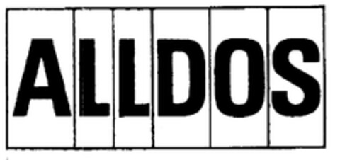 ALLDOS Logo (EUIPO, 15.12.1998)