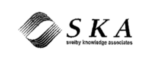 SKA svelby knowledge associates Logo (EUIPO, 27.09.2002)