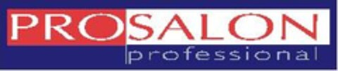 PROSALON professional Logo (EUIPO, 14.09.2004)