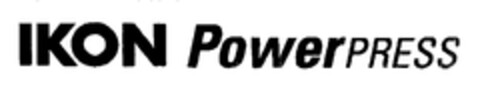 IKON PowerPRESS Logo (EUIPO, 11/18/2004)