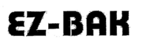 EZ-BAK Logo (EUIPO, 12/20/2004)