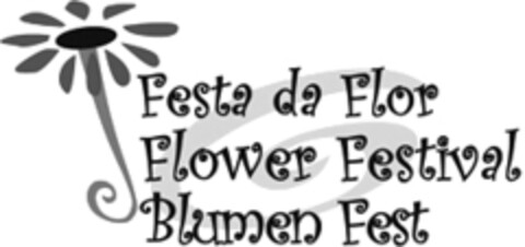 Festa da Flor Flower Festival Blumen Fest Logo (EUIPO, 04.04.2006)