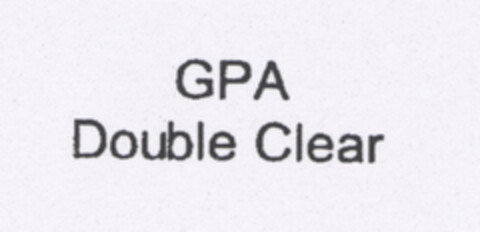 GPA Double Clear Logo (EUIPO, 30.06.2006)