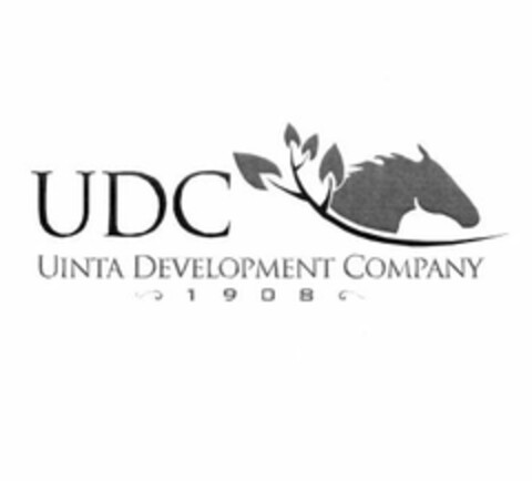 UDC UINTA DEVELOPMENT COMPANY 1908 Logo (EUIPO, 07.10.2008)