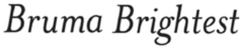 Bruma Brightest Logo (EUIPO, 05/14/2009)