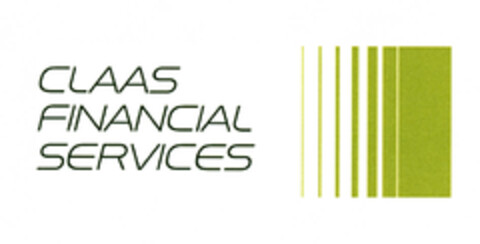 CLAAS FINANCIAL SERVICES Logo (EUIPO, 09.12.2010)