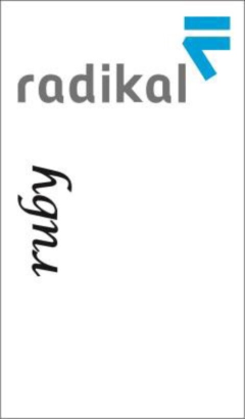 RADIKAL RUBY Logo (EUIPO, 30.12.2013)