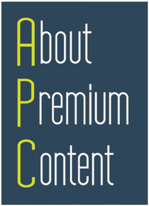 ABOUT PREMIUM CONTENT Logo (EUIPO, 25.04.2014)