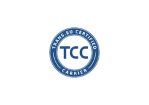 TRANS.EU CERTIFIED TCC CARRIER Logo (EUIPO, 03/09/2015)