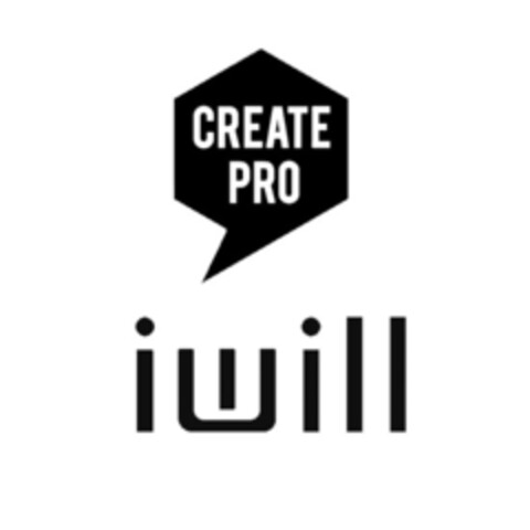 CREATE PRO IWILL Logo (EUIPO, 23.06.2017)