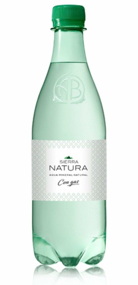 AB SIERRA NATURA AGUA MINERAL NATURAL CON GAS Logo (EUIPO, 30.08.2017)