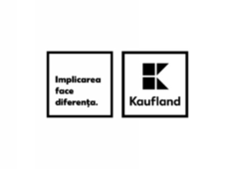 Implicarea face diferența. K Kaufland Logo (EUIPO, 18.05.2018)