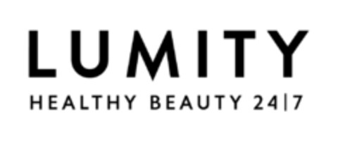 LUMITY HEALTHY BEAUTY 24/7 Logo (EUIPO, 10.12.2018)