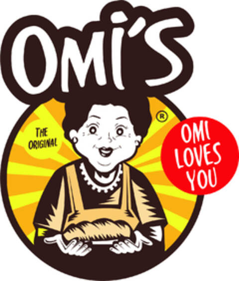 Omi's  OMI LOVES YOU  THE ORIGINAL Logo (EUIPO, 06/21/2019)