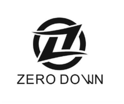 ZERO DOWN Logo (EUIPO, 03/08/2021)