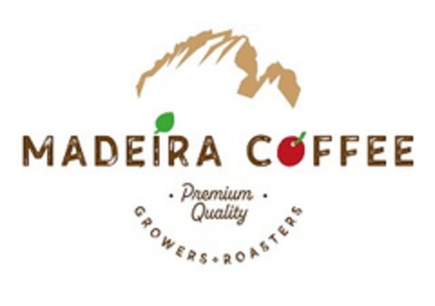 MADEIRA COFFEE PREMIUM QUALITY GROWERS ROASTERS Logo (EUIPO, 06/06/2022)