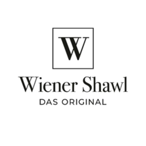 W Wiener Shawl DAS ORIGINAL Logo (EUIPO, 04.12.2022)