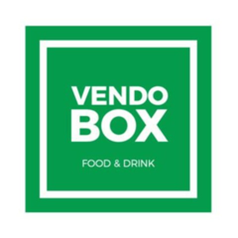 VENDO BOX FOOD & DRINK Logo (EUIPO, 05.04.2024)