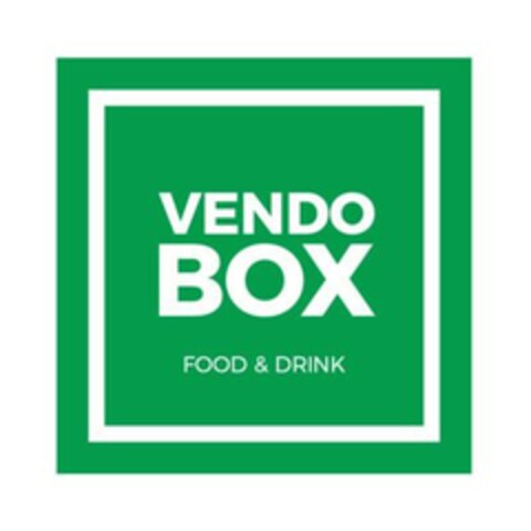 VENDO BOX FOOD & DRINK Logo (EUIPO, 04/05/2024)