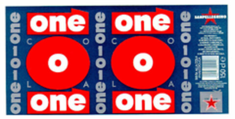 one o one 101 COLA SANPELLEGRINO Logo (EUIPO, 04/01/1996)