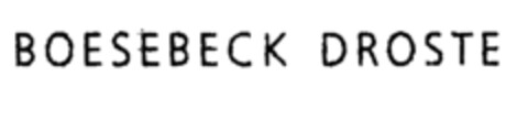 BOESEBECK DROSTE Logo (EUIPO, 01.10.1997)