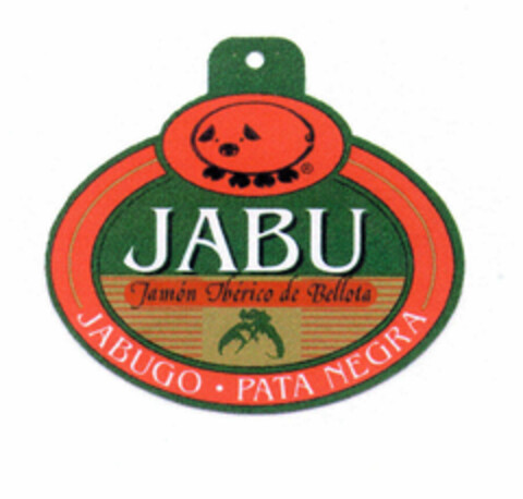 JABU Jamón Ibérico de Bellota JABUGO PATA NEGRA Logo (EUIPO, 05.04.2000)