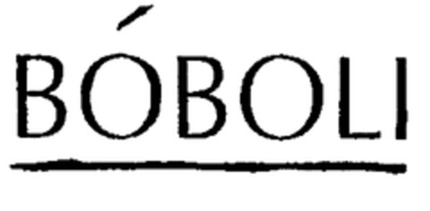 BÓBOLI Logo (EUIPO, 28.04.2000)