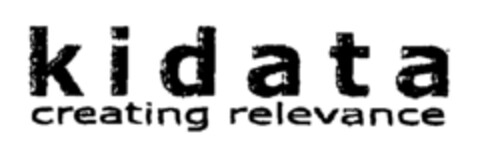 kidata creating relevance Logo (EUIPO, 21.06.2000)