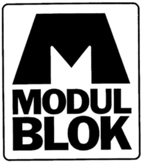 M MODUL BLOK Logo (EUIPO, 11/07/2001)