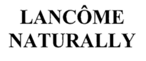 LANCÔME NATURALLY Logo (EUIPO, 21.06.2002)