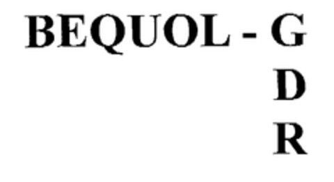 BEQUOL- G D R Logo (EUIPO, 18.11.2003)