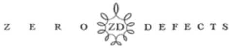 ZERO ZD DEFECTS Logo (EUIPO, 06/13/2005)