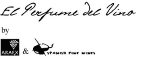 El Perfume del Vino by ARAEX & SPANISH FINE WINES Logo (EUIPO, 12.03.2007)