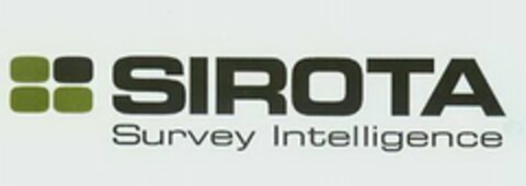 SIROTA Survey Intelligence Logo (EUIPO, 17.10.2007)