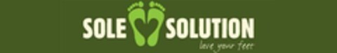 SOLE SOLUTION love your feet Logo (EUIPO, 19.03.2008)