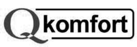 Qkomfort Logo (EUIPO, 04.09.2008)