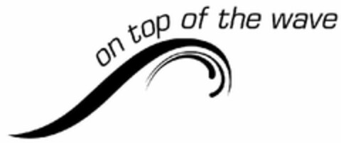 on top of the wave Logo (EUIPO, 27.07.2009)