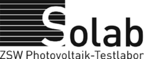 Solab ZSW Photovoltaik-Testlabor Logo (EUIPO, 10.11.2011)