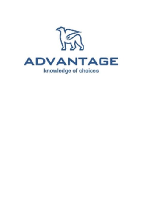 ADVANTAGE KNOWLEDGE OF CHOICES Logo (EUIPO, 22.10.2013)