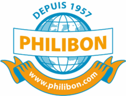 PHILIBON Depuis 1957   www.philibon.com Logo (EUIPO, 15.01.2014)