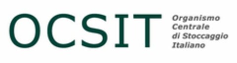 OCSIT ORGANISMO CENTRALE DI STOCCAGGIO ITALIANO Logo (EUIPO, 23.05.2014)